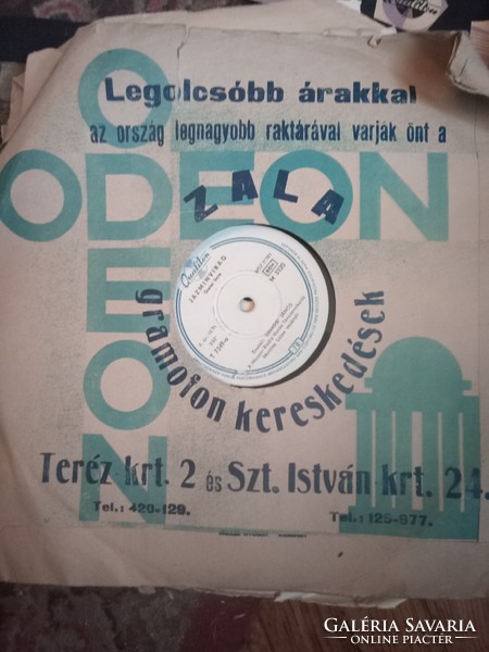 Ritka Vámosi János Sibonney/ Jázminvirág - Qualiton hanglemez 1958