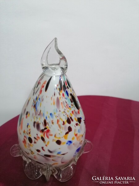 Retro Murano style special glass ornament