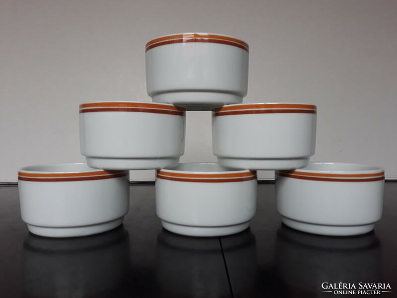 6 Lowland porcelain cups