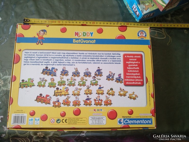 Noddy letter train letter learning abc game, negotiable