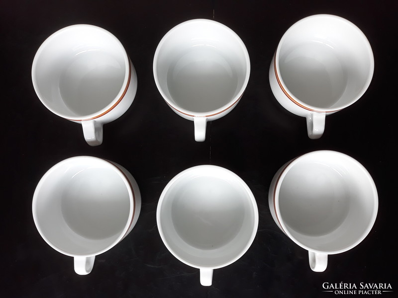 6 Lowland porcelain cups