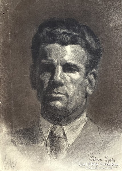 Orbán Gyula--Férfi portré 1939-ből.
