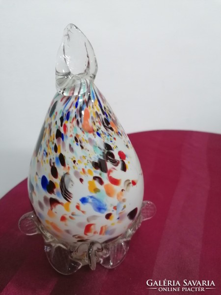 Retro Murano style special glass ornament