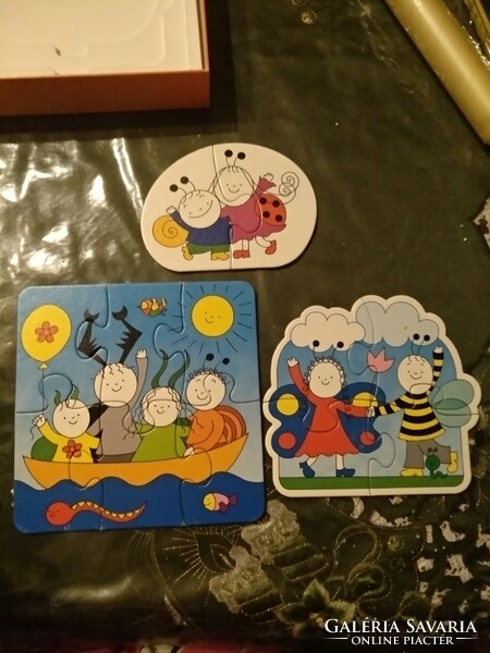 Berry and doll 3 piece puzzle game, negotiable