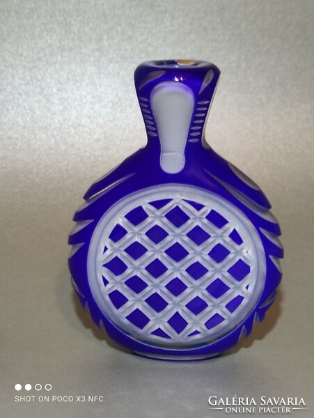 Antique blue and white Bieder snuff bottle