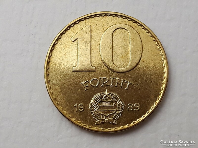 Magyarország 10 Forint 1989 érme - Magyar 10 Ft 1989 pénzérme