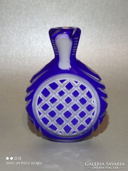 Antique blue and white Bieder snuff bottle