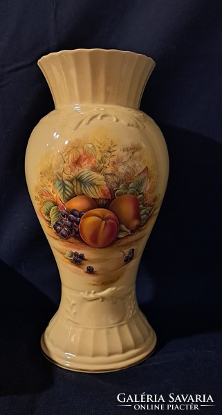 Aynsley Orchard Gold porcelán váza