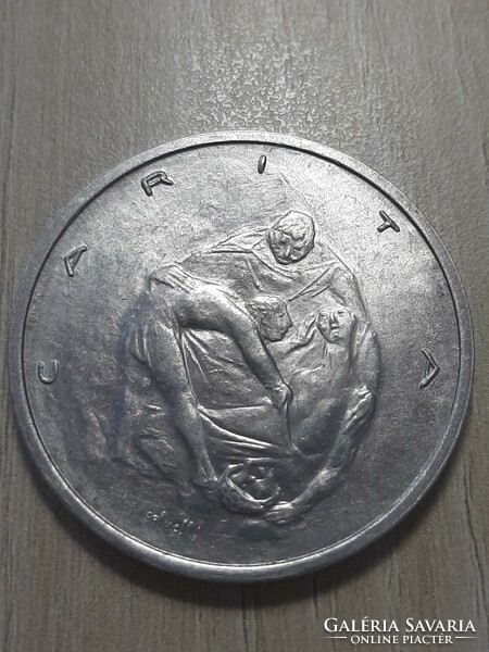 Italian 100 value token, chip 1946 - 1955 civitavecchia