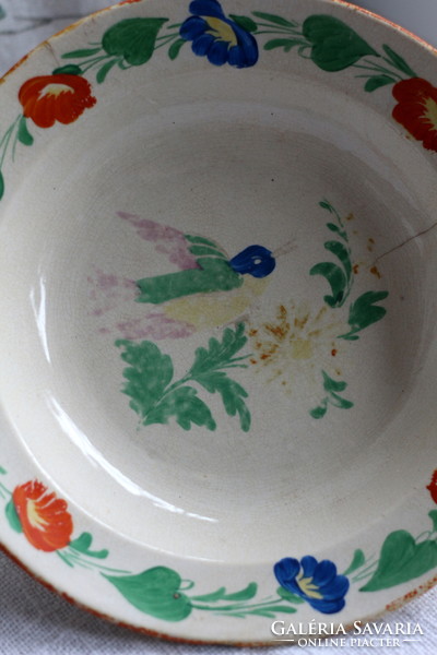 Abátfalvi bird plate, wall plate, decorative plate