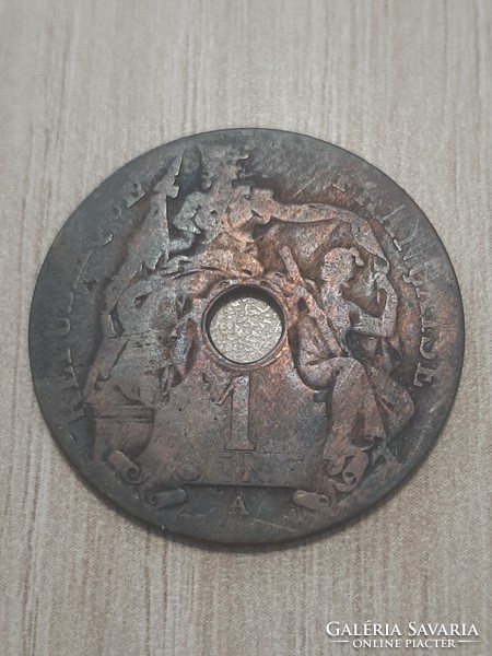 Francia Indokínai 1 cent 1909
