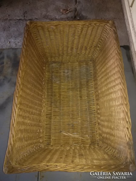 Antique pram wicker basket