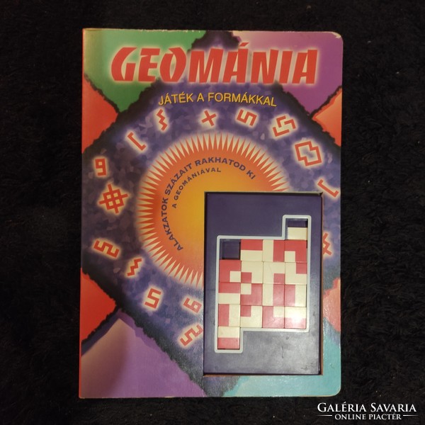 Geomania game with shapes/you can lay out hundreds of shapes with geomania