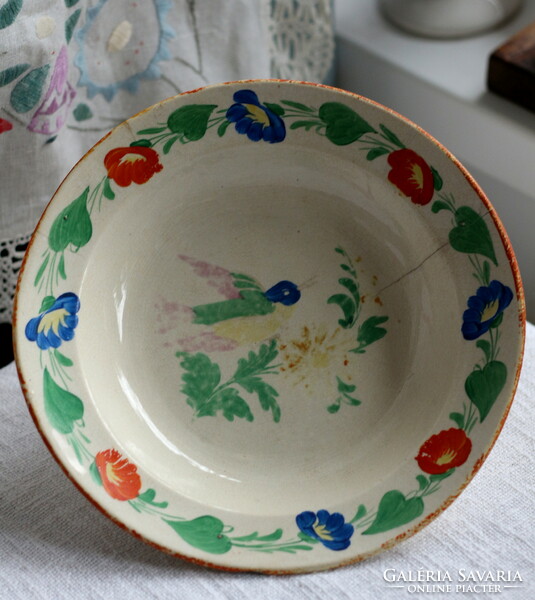 Abátfalvi bird plate, wall plate, decorative plate