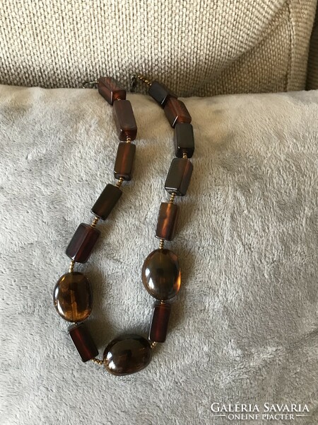 Antique amber necklaces