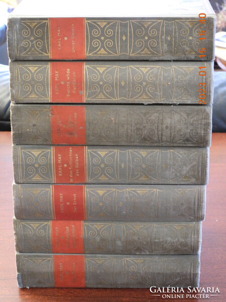 Karl may series, - 7 volumes