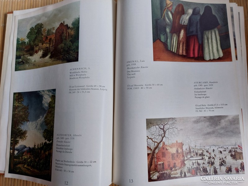 Farbige Gemäldereproduktionen (Seemann-katalog).4500.-Ft.
