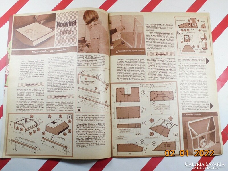 Old retro handyman hobby DIY newspaper - 76/7 - July 1971 - for a birthday