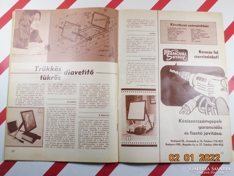 Régi retro Ezermester hobbi barkács újság - 78/6 - 1978 június - Születésnapra