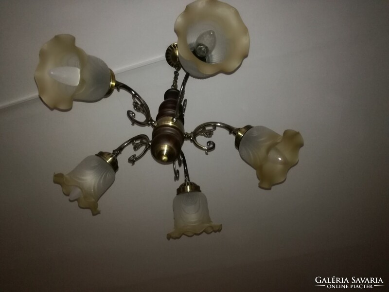 Beautiful five-branch chandelier, ceiling lamp