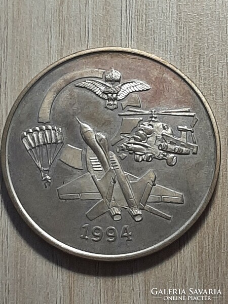 Commemorative medal issued for the 45th anniversary of the Raek supply center, 1994