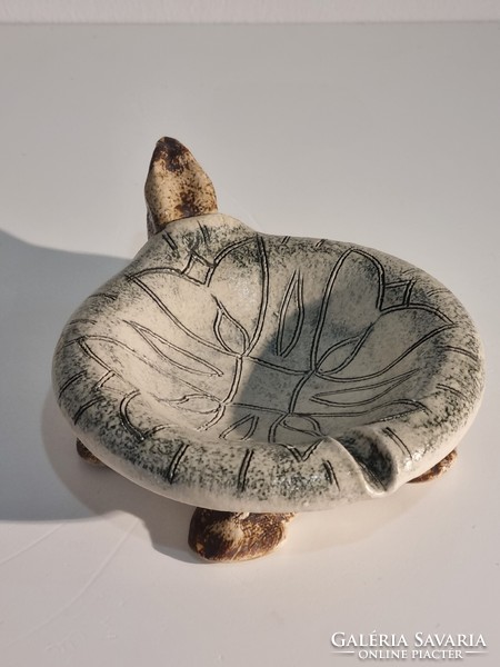 Mária Szilágyi ceramic turtle