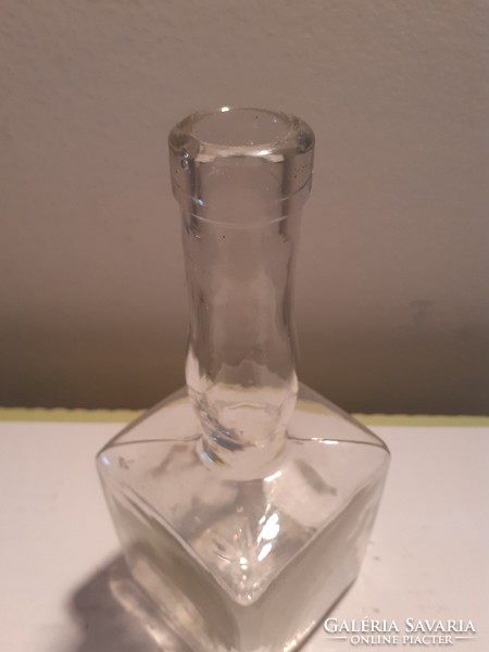 Old liqueur bottle gschwindt's square small bottle