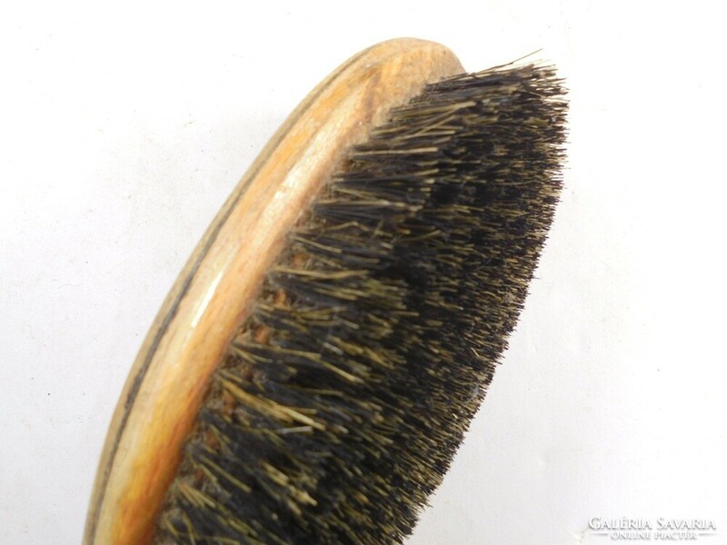 Old retro wooden hairbrush brush toilet - approx. From the 1970s