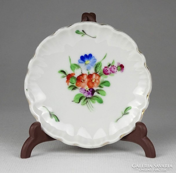 1L657 Antik óherendi kisméretű porcelán tálka 8 cm