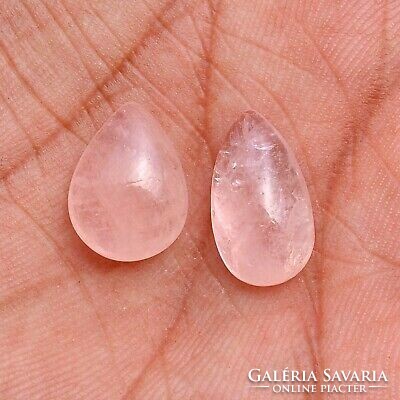 Genuine natural pink morganite kaboson gemstone from Madagascar