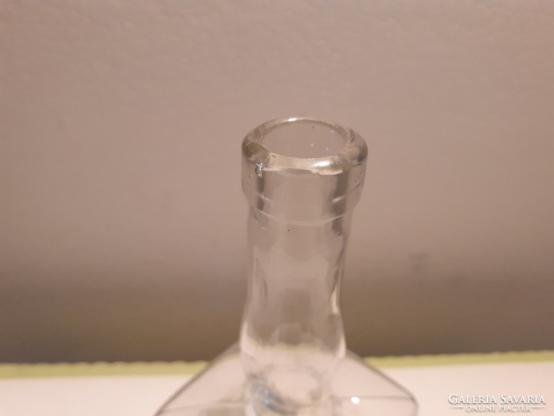 Old liqueur bottle gschwindt's square small bottle