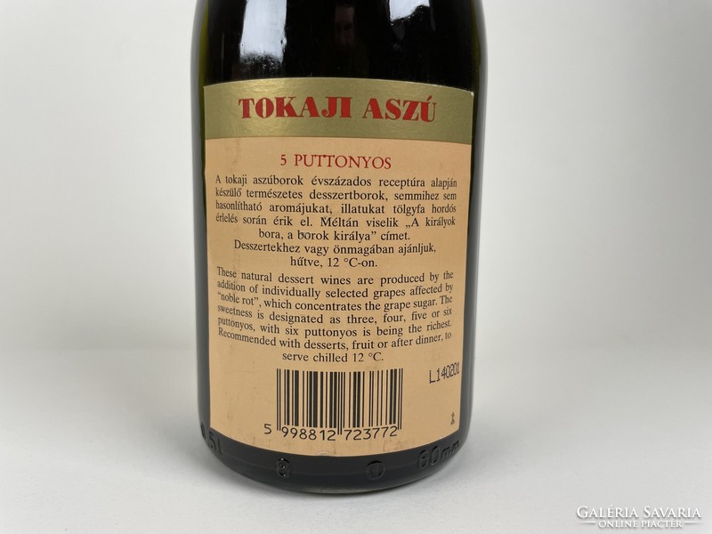 Tokaji Aszú 5 puttonyos - 1990