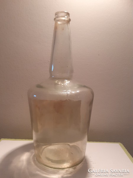 Retro Cirfandli boros üveg régi címkés palack