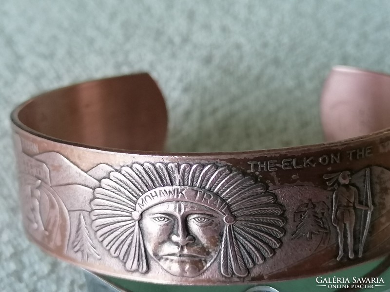 Original Native American copper bracelet