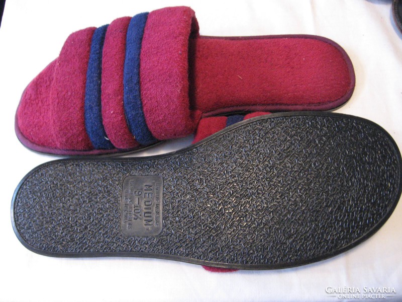 Soft sponge suede slippers 43-44