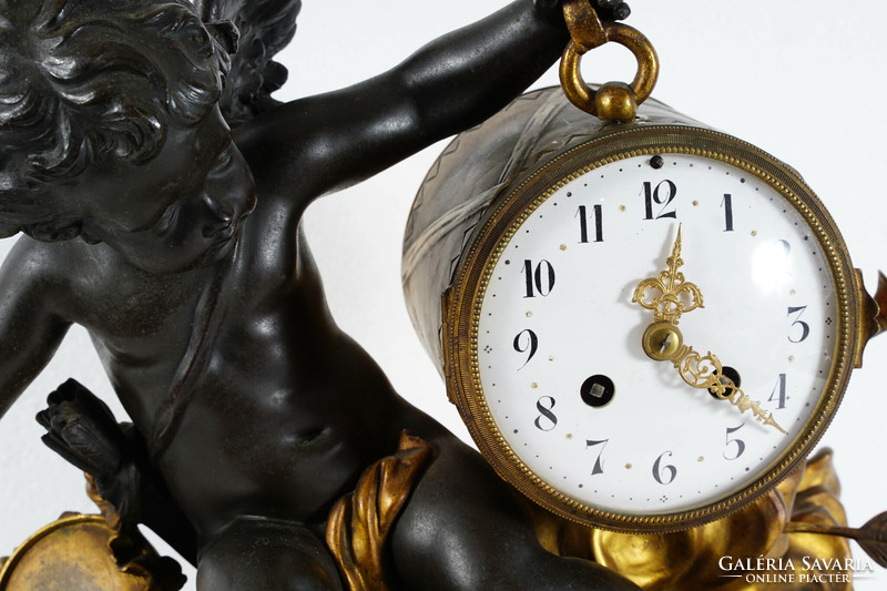 French mantel clock, a.D. Mougin, 19. No.