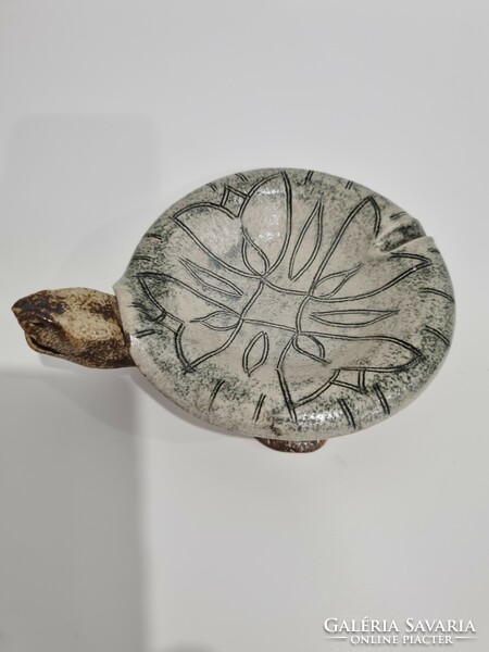 Mária Szilágyi ceramic turtle