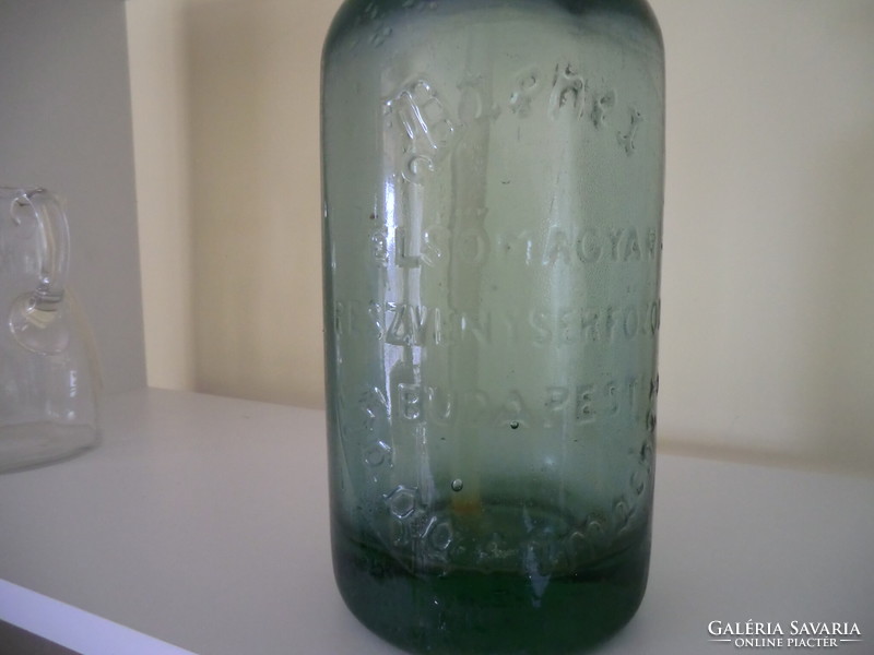 Antique soda bottle dreher hagenmacher first Hungarian stock brewery Budapest