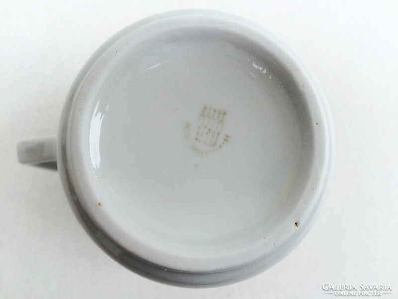Old vintage zsolnay porcelain floral mug old tea cup 1 pc