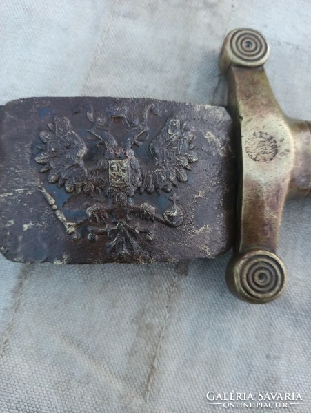 Russian tsarist belt buckle