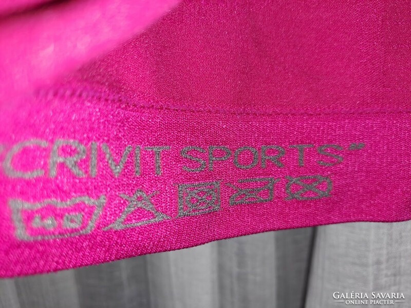 Pink sports underwear, top, size crivit m