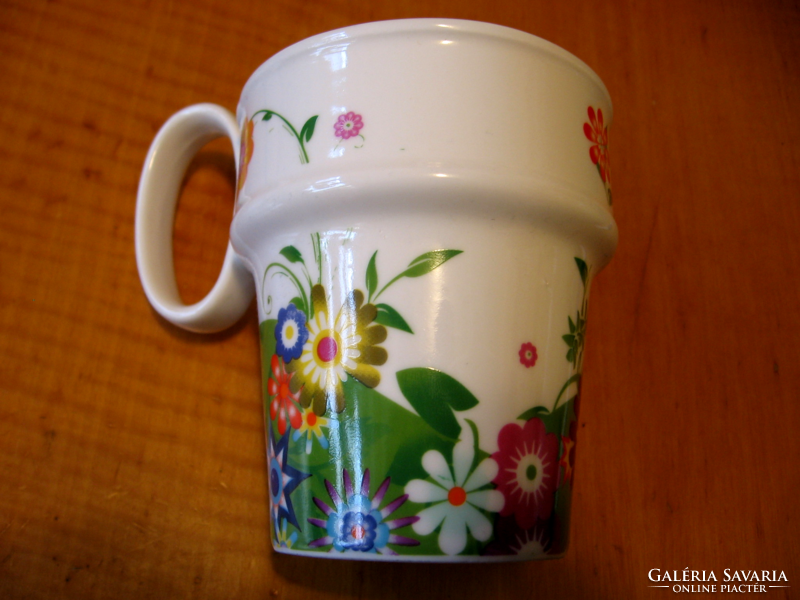 Ebel collection floral mug rarity