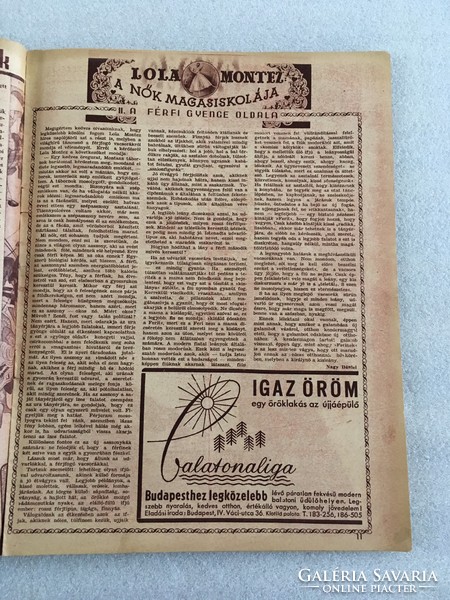 Magyar Nők Lapja 1943. december 1., V. évfolyam 34. szám​​ - címlapon: Horthy Miklós és unokája