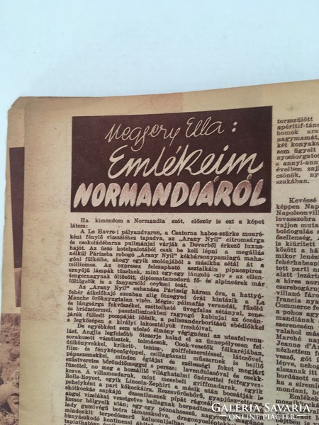 Journal of Hungarian Women July 20, 1944, Vi. Grade 21. Number