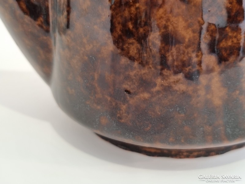 Montanus & Remy German vintage ceramic jug, large -'70s