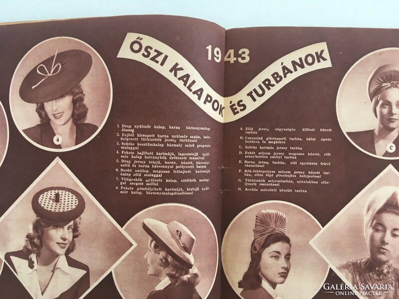 Hungarian women's magazine, September 10, 1943, Volume V, Issue 25