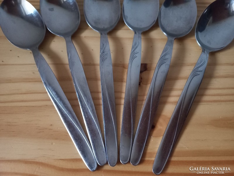 Inox cutlery set 6 knives, 6 forks, 6 spoons