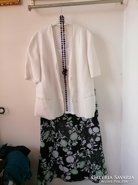 They are more beautiful than me plus size elegant casual 48 50 skirt 93_115 waist 80 length