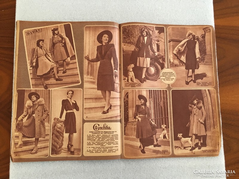 Hungarian women's magazine, October 10, 1943, Volume V, Issue 29