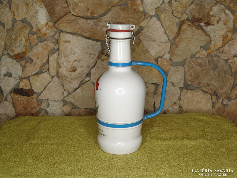 Old porcelain beer jug